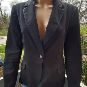 Tahari Black 8O's Style Blazer - Size 8